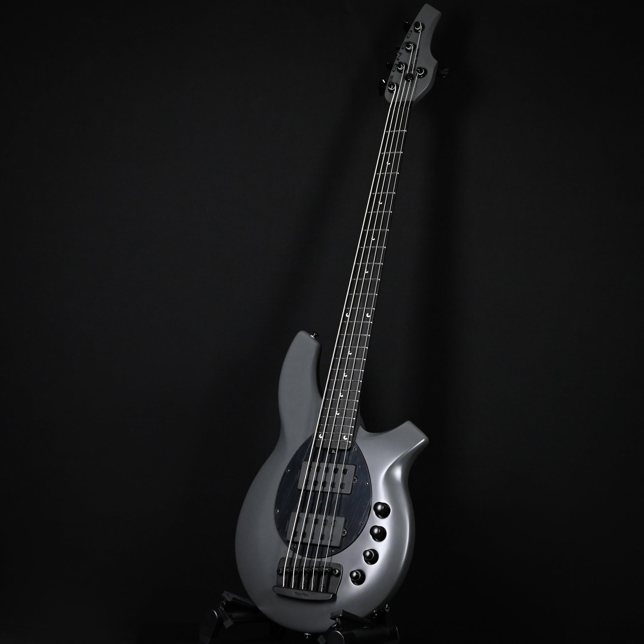 Ernie Ball Music Man Bongo 5 w/ Ebony Fingerboard, Bass Guitar- Titan Grey 2026 (K10741)