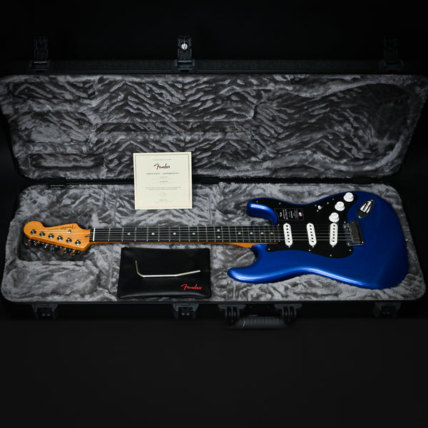 Fender American Ultra II Stratocaster w/ Ebony Fingerboard- Noble Blue 2024 (US240032702)