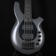Ernie Ball Music Man Bongo 5 w/ Ebony Fingerboard, Bass Guitar- Titan Grey 2026 (K10741)