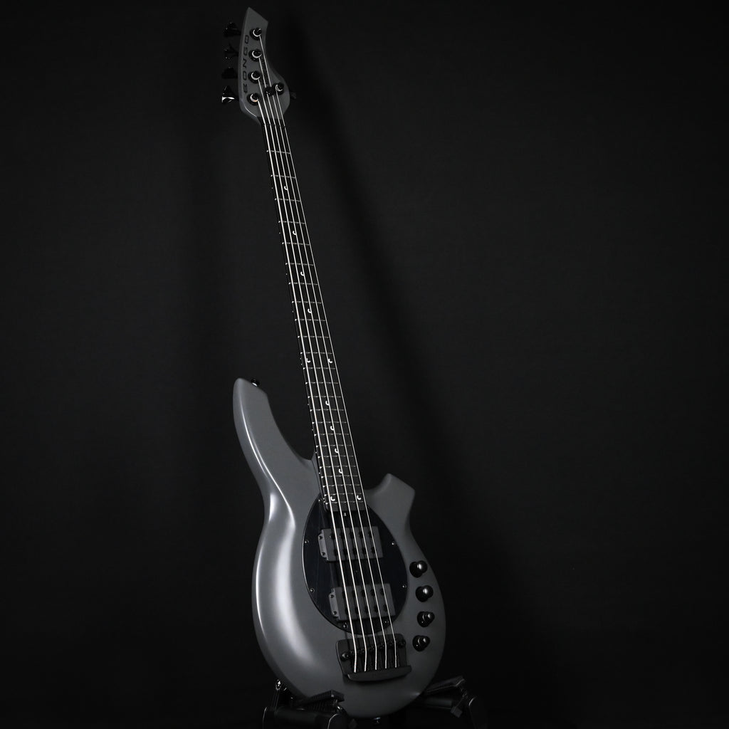 Ernie Ball Music Man Bongo 5 w/ Ebony Fingerboard, Bass Guitar- Titan Grey 2026 (K10741)