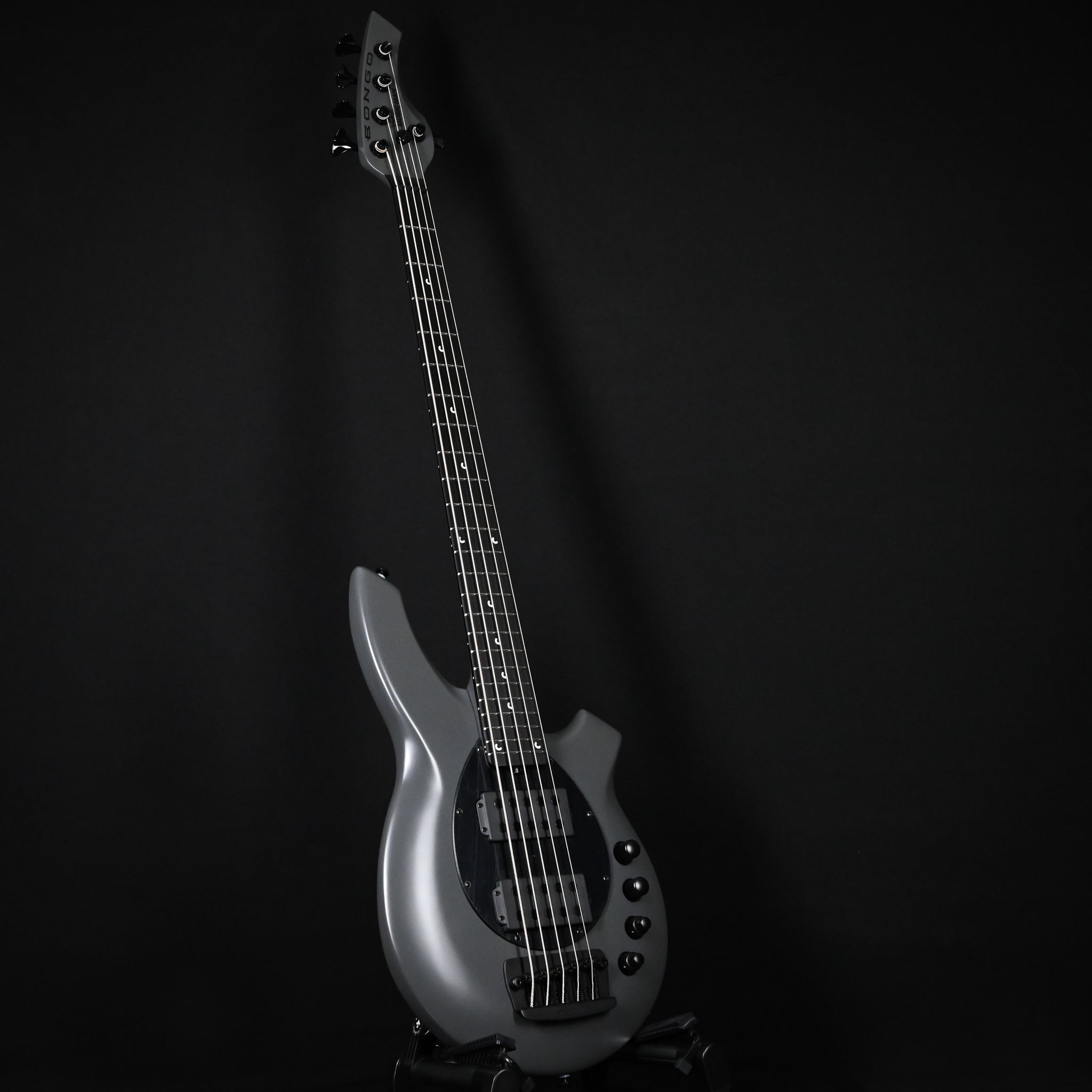 Ernie Ball Music Man Bongo 5 w/ Ebony Fingerboard, Bass Guitar- Titan Grey 2026 (K10741)
