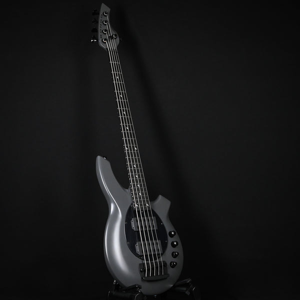 Ernie Ball Music Man Bongo 5 w/ Ebony Fingerboard, Bass Guitar- Titan Grey 2026 (K10741)