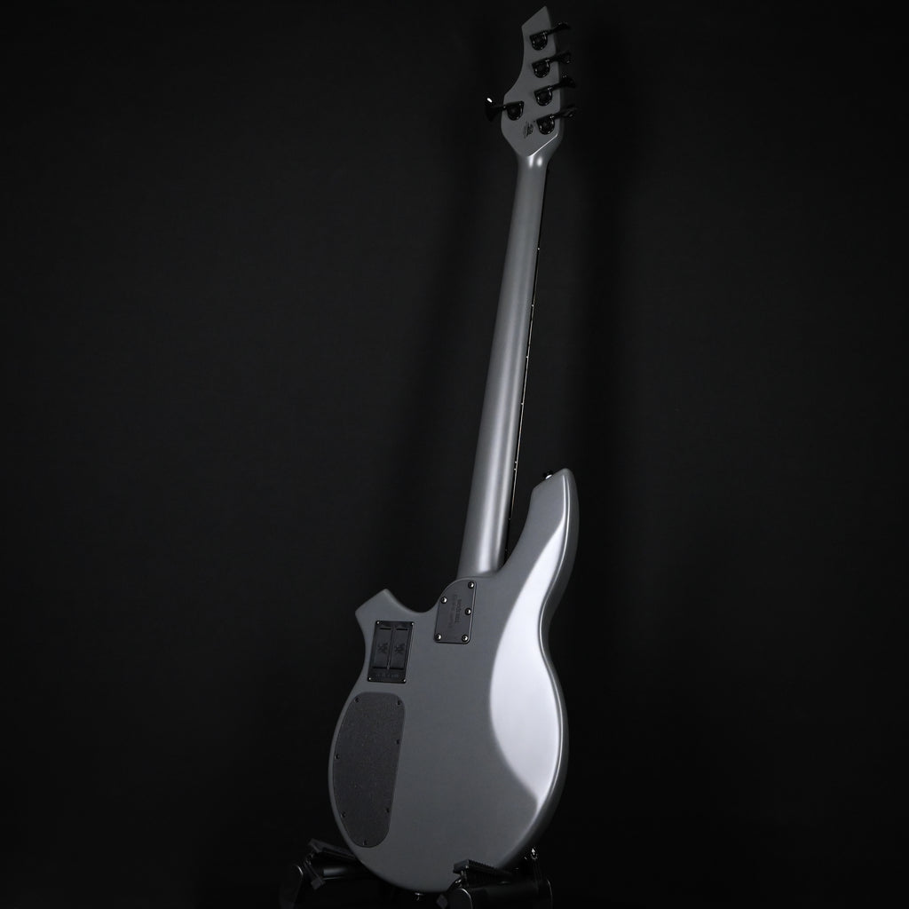 Ernie Ball Music Man Bongo 5 w/ Ebony Fingerboard, Bass Guitar- Titan Grey 2026 (K10741)