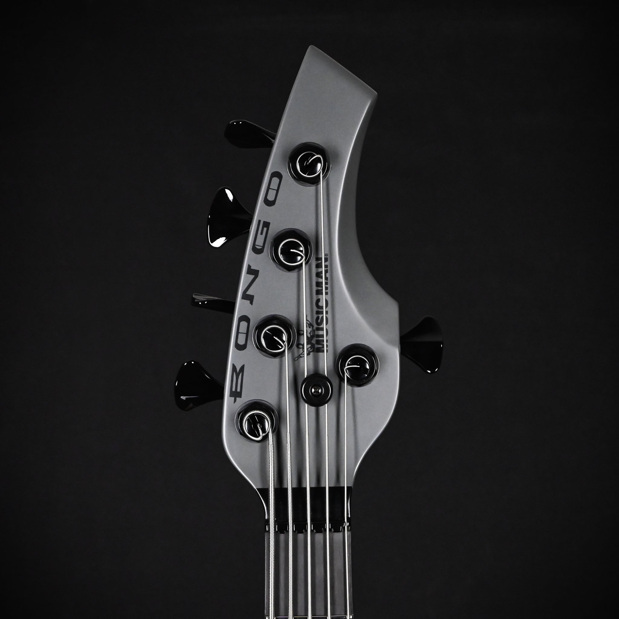 Ernie Ball Music Man Bongo 5 w/ Ebony Fingerboard, Bass Guitar- Titan Grey 2026 (K10741)