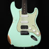 Fender Custom Shop Deluxe Stratocaster w/ Seymour Duncan SH4 Humbucker, Relic/ Closet Classic Hardware- Aged Surf Green 2025 (R143930)