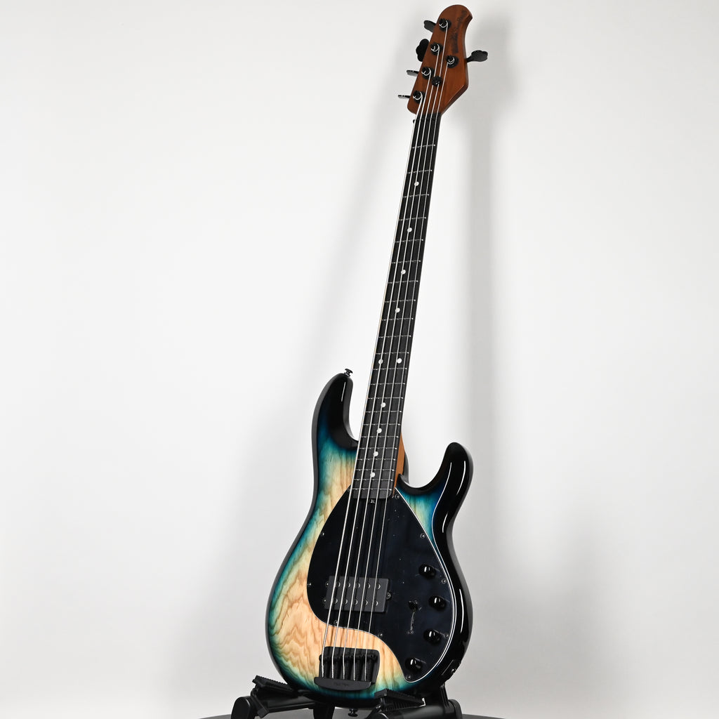 Ernie Ball Music Man StingRay Special 5 H w/ Ebony Fretboard, Bass Guitar- Mean Blue Burst 2026 (K10704)