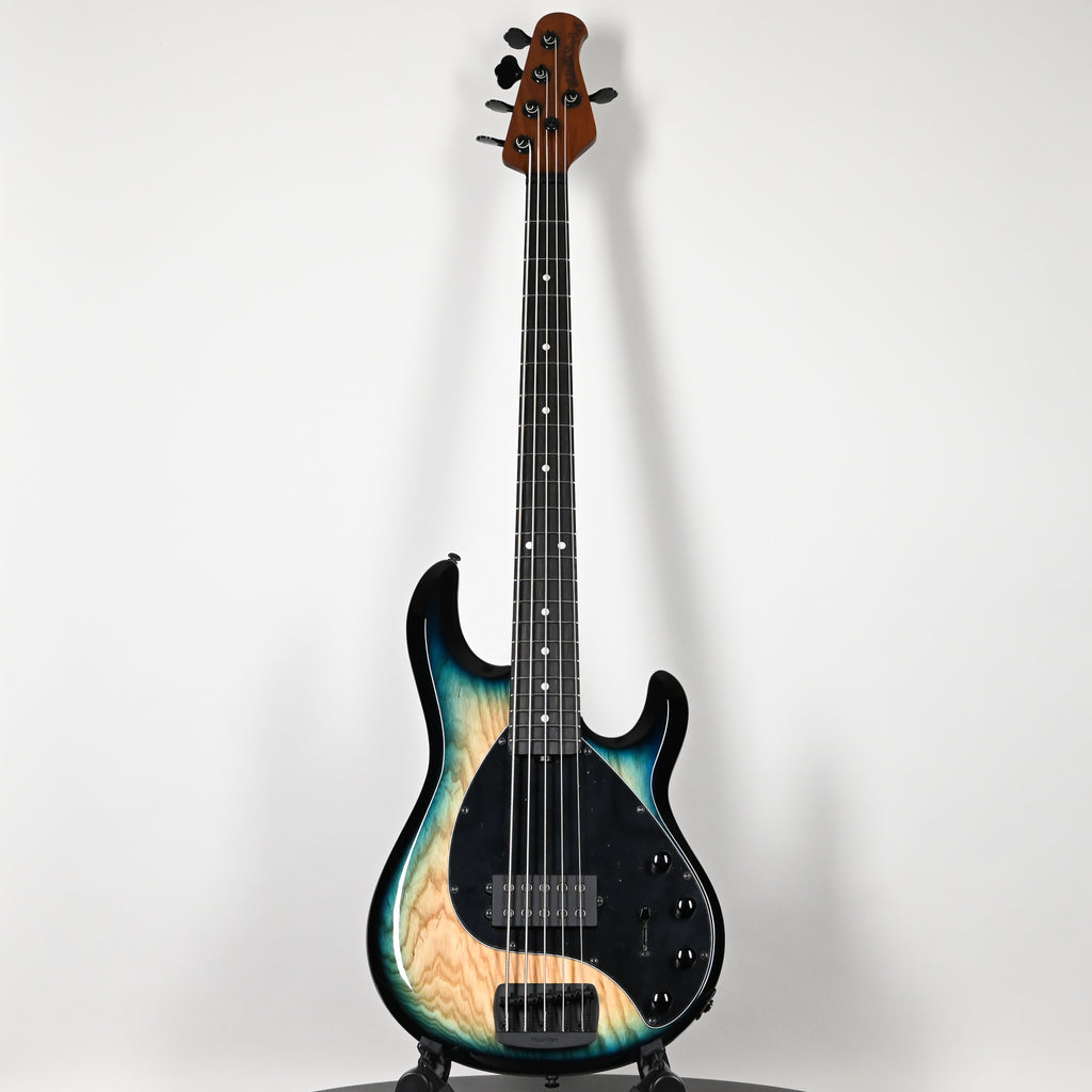 Ernie Ball Music Man StingRay Special 5 H w/ Ebony Fretboard, Bass Guitar- Mean Blue Burst 2026 (K10704)
