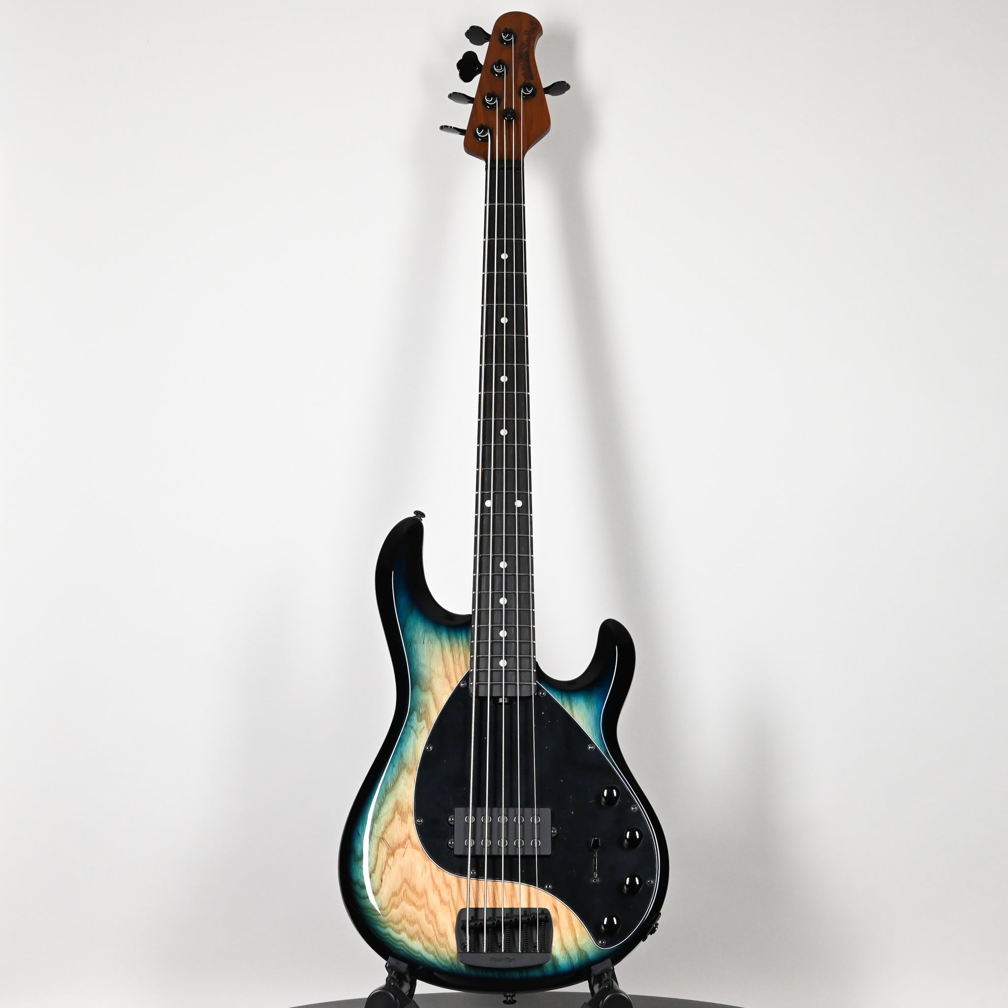 Ernie Ball Music Man StingRay Special 5 H w/ Ebony Fretboard, Bass Guitar- Mean Blue Burst 2026 (K10704)