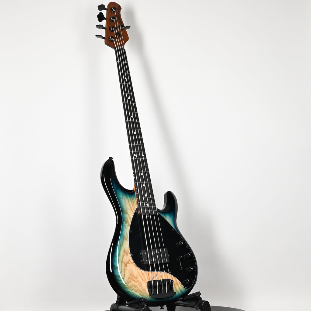 Ernie Ball Music Man StingRay Special 5 H w/ Ebony Fretboard, Bass Guitar- Mean Blue Burst 2026 (K10704)