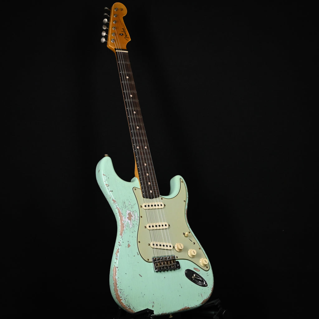 Fender Custom Shop Limited Edition 1962 Stratocaster w/ Handwound 60/63 Pickups, Heavy Relic- Aged Surf Green 2026 (CZ589653)