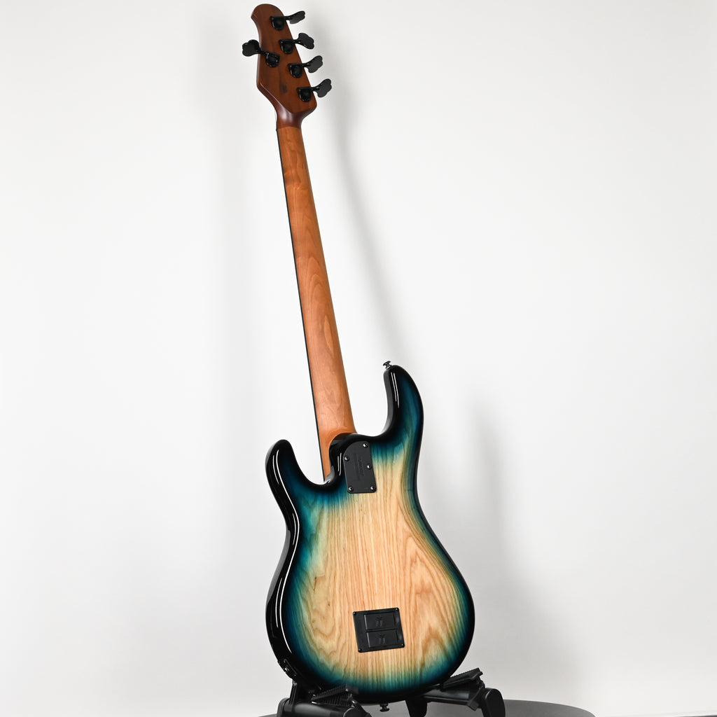 Ernie Ball Music Man StingRay Special 5 H w/ Ebony Fretboard, Bass Guitar- Mean Blue Burst 2026 (K10704)