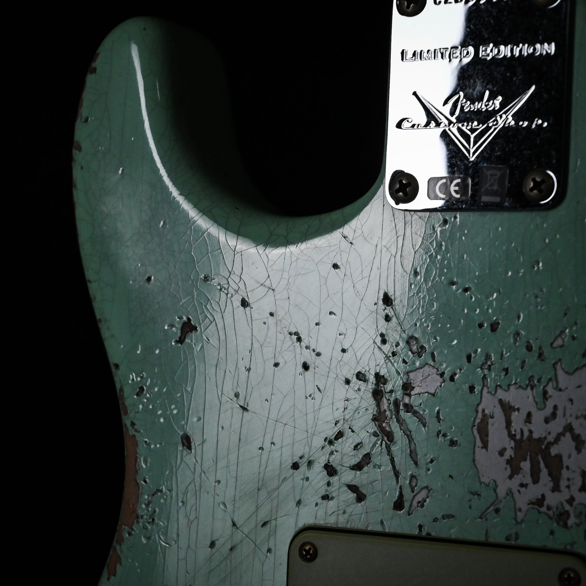 Fender Custom Shop Limited Edition 1962 Stratocaster w/ Handwound 60/63 Pickups, Heavy Relic- Aged Surf Green 2026 (CZ589653)