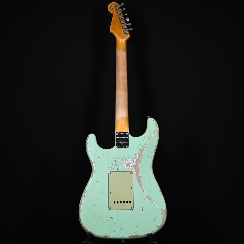 Fender Custom Shop Limited Edition 1962 Stratocaster w/ Handwound 60/63 Pickups, Heavy Relic- Aged Surf Green 2026 (CZ589653)