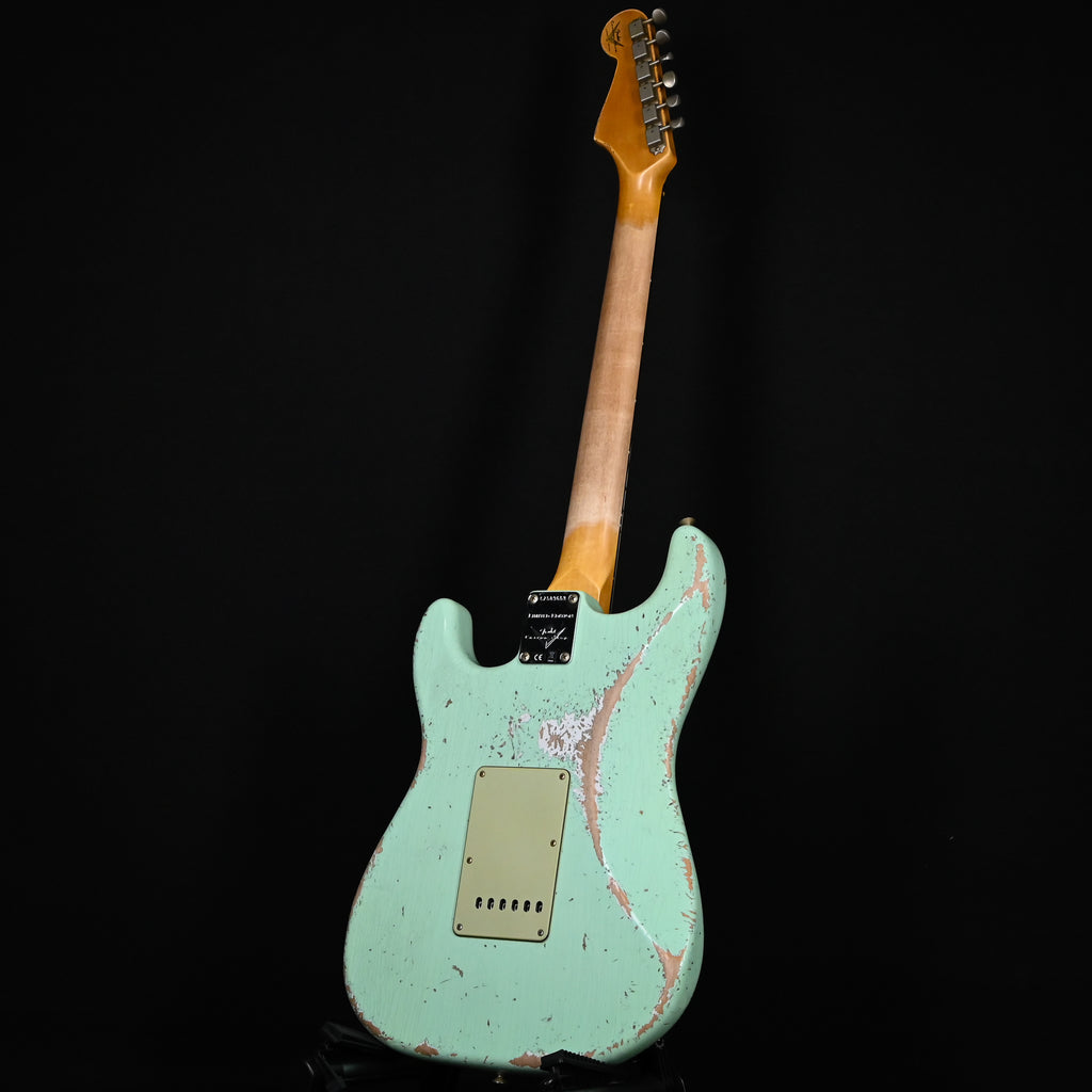 Fender Custom Shop Limited Edition 1962 Stratocaster w/ Handwound 60/63 Pickups, Heavy Relic- Aged Surf Green 2026 (CZ589653)