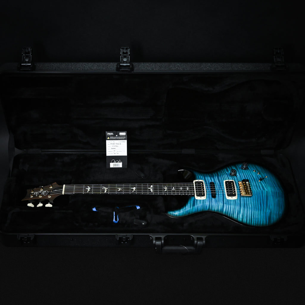 PRS Modern Eagle V w/ 10-Top Electric Guitar- Carrol Blue Wraparound Smokeburst 2025 (0410920)