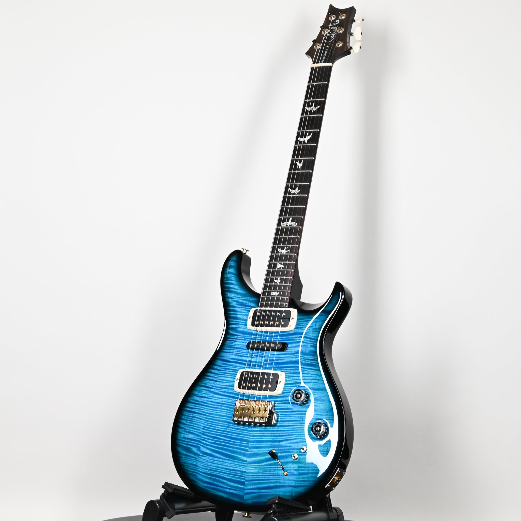 PRS Modern Eagle V w/ 10-Top Electric Guitar- Carrol Blue Wraparound Smokeburst 2025 (0410920)