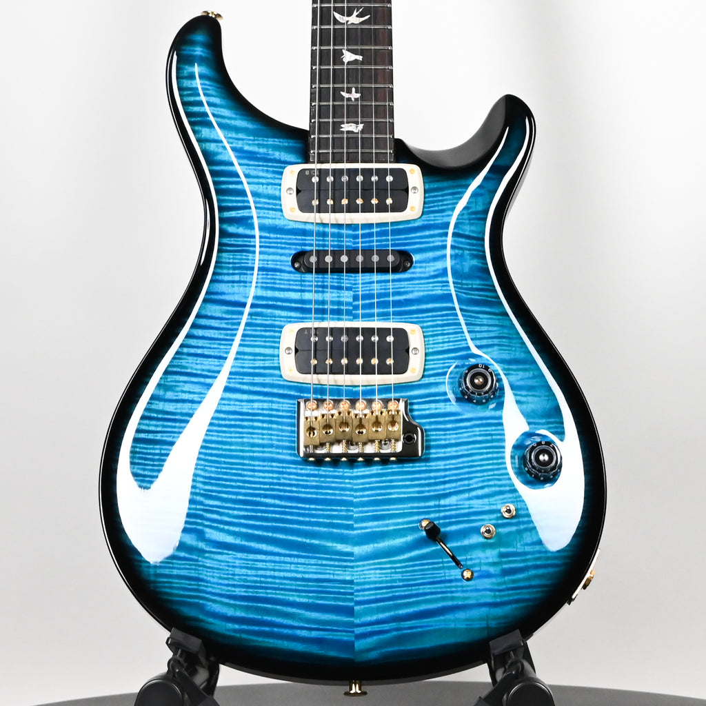 PRS Modern Eagle V w/ 10-Top Electric Guitar- Carrol Blue Wraparound Smokeburst 2025 (0410920)