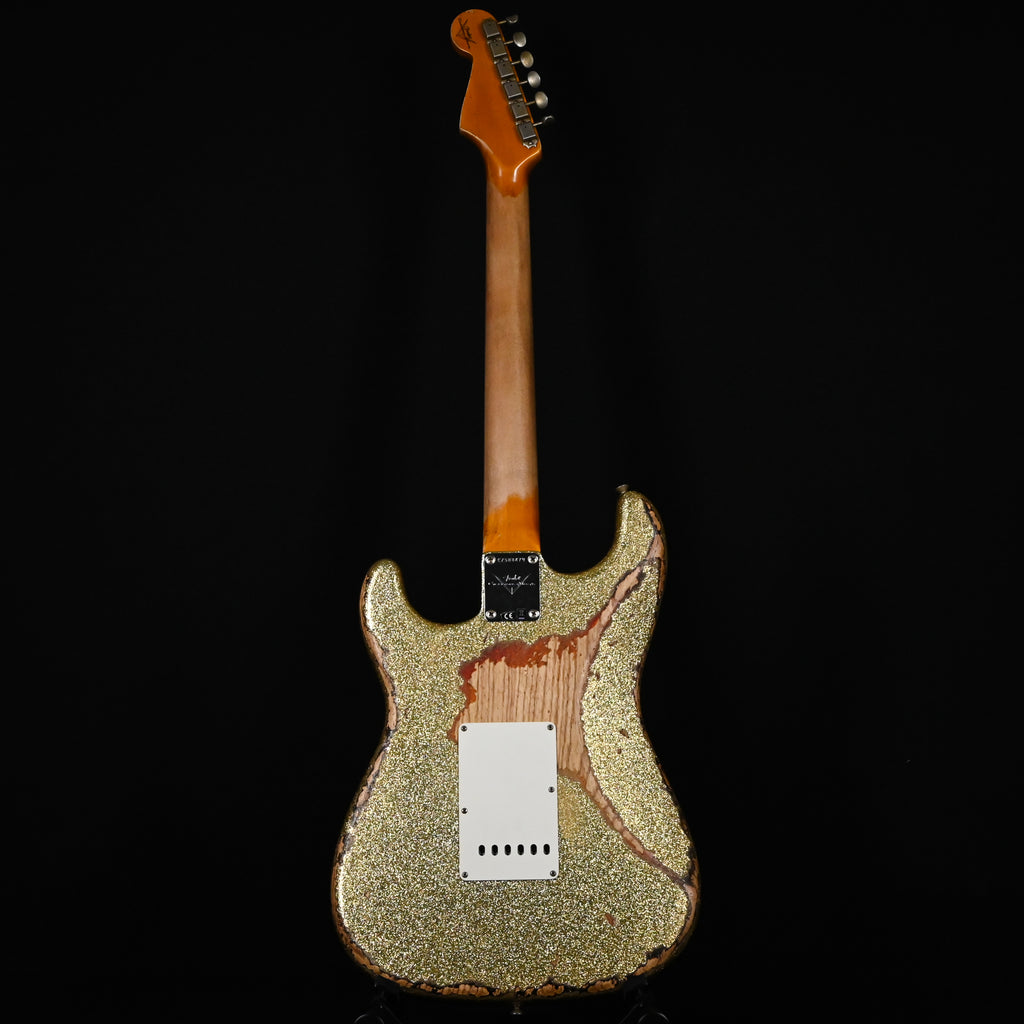 Fender Custom Shop '61 Stratocaster Super Heavy Relic- Gold Sparkle/ 3 Color Sunburst 2026 (CZ588479)