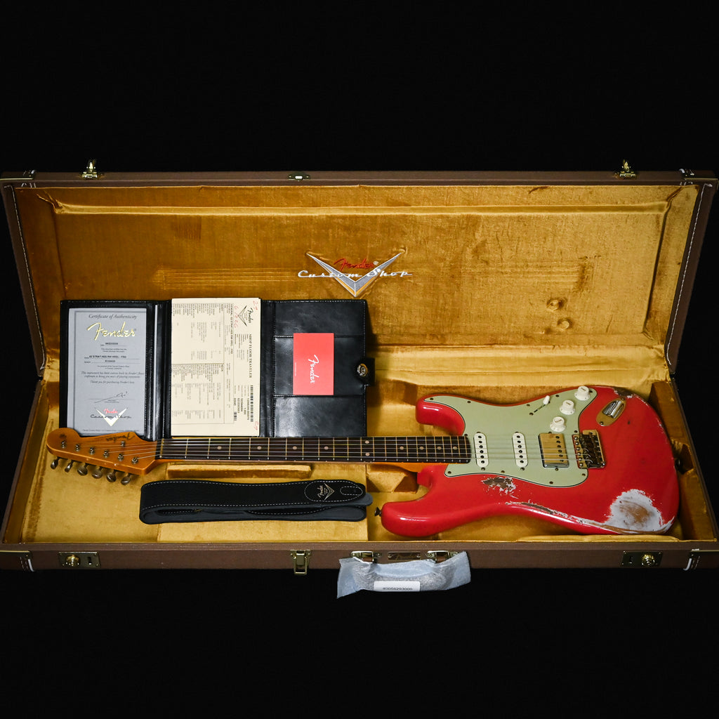 Fender Custom Shop '62 Stratocaster HSS Heavy Relic- Fiesta Red 2026 (R150435)