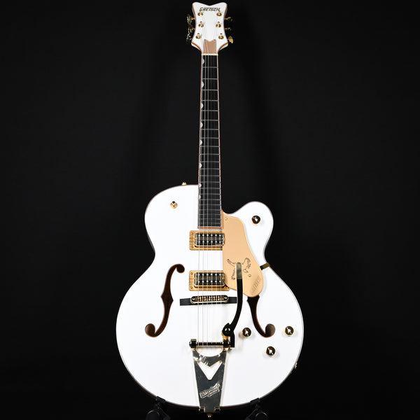 Gretsch Synchromatic Falcon Hollow Body Single-Cut w/ Bigsby- Snowcrest White 2025 (CYGC25080530)