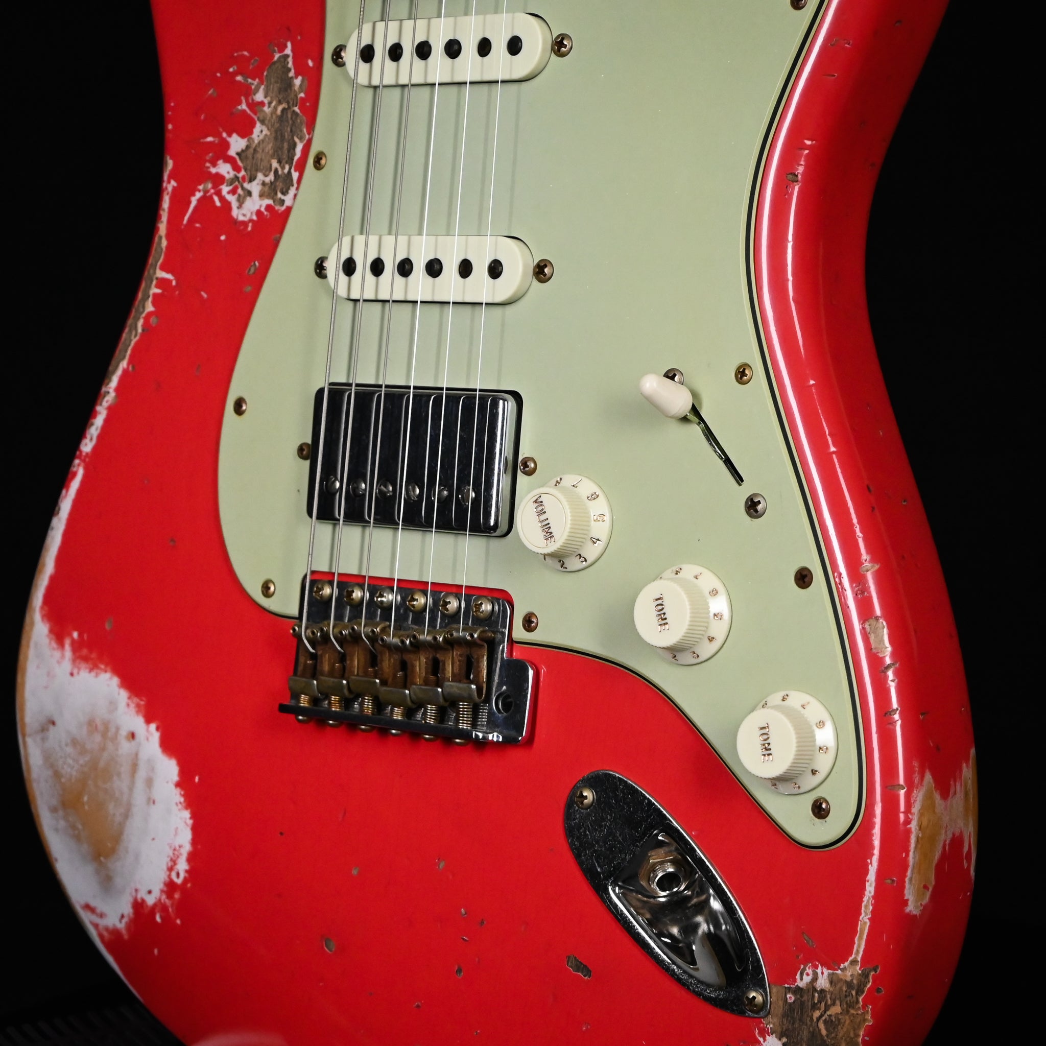Fender Custom Shop '62 Stratocaster HSS Heavy Relic- Fiesta Red 2026 (R150435)