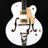Gretsch Synchromatic Falcon Hollow Body Single-Cut w/ Bigsby- Snowcrest White 2025 (CYGC25080530)