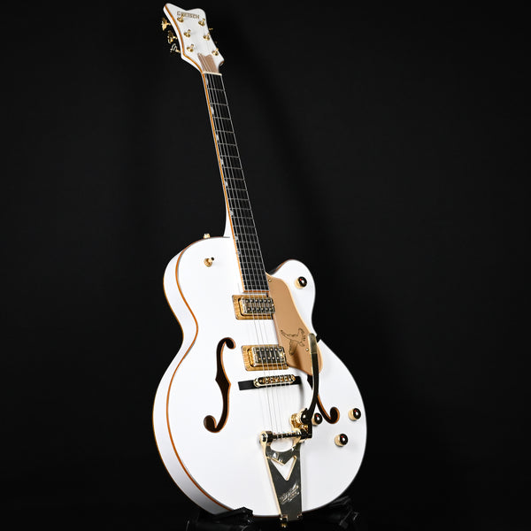 Gretsch Synchromatic Falcon Hollow Body Single-Cut w/ Bigsby- Snowcrest White 2025 (CYGC25080530)