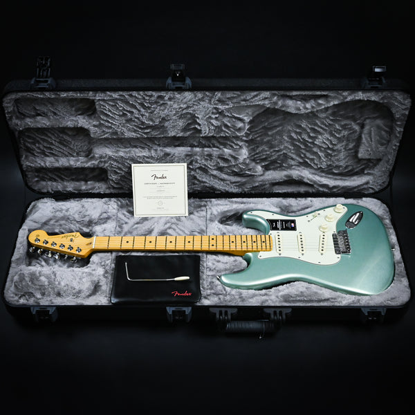 Fender American Professional II Stratocaster - Mystic Surf Green w/ Maple Fingerboard (US240034159)