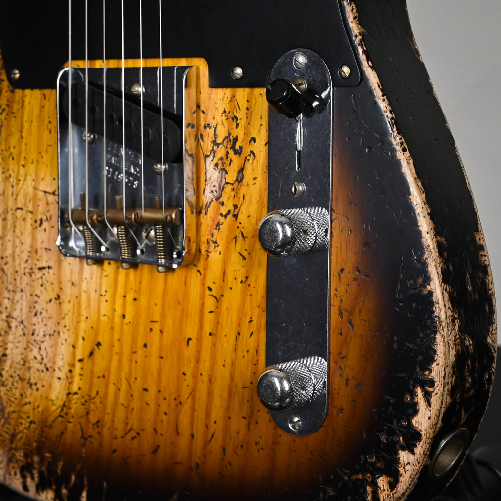 Fender Custom Shop '52 Telecaster Super Heavy Relic- Aged Black 2026 (R149578)