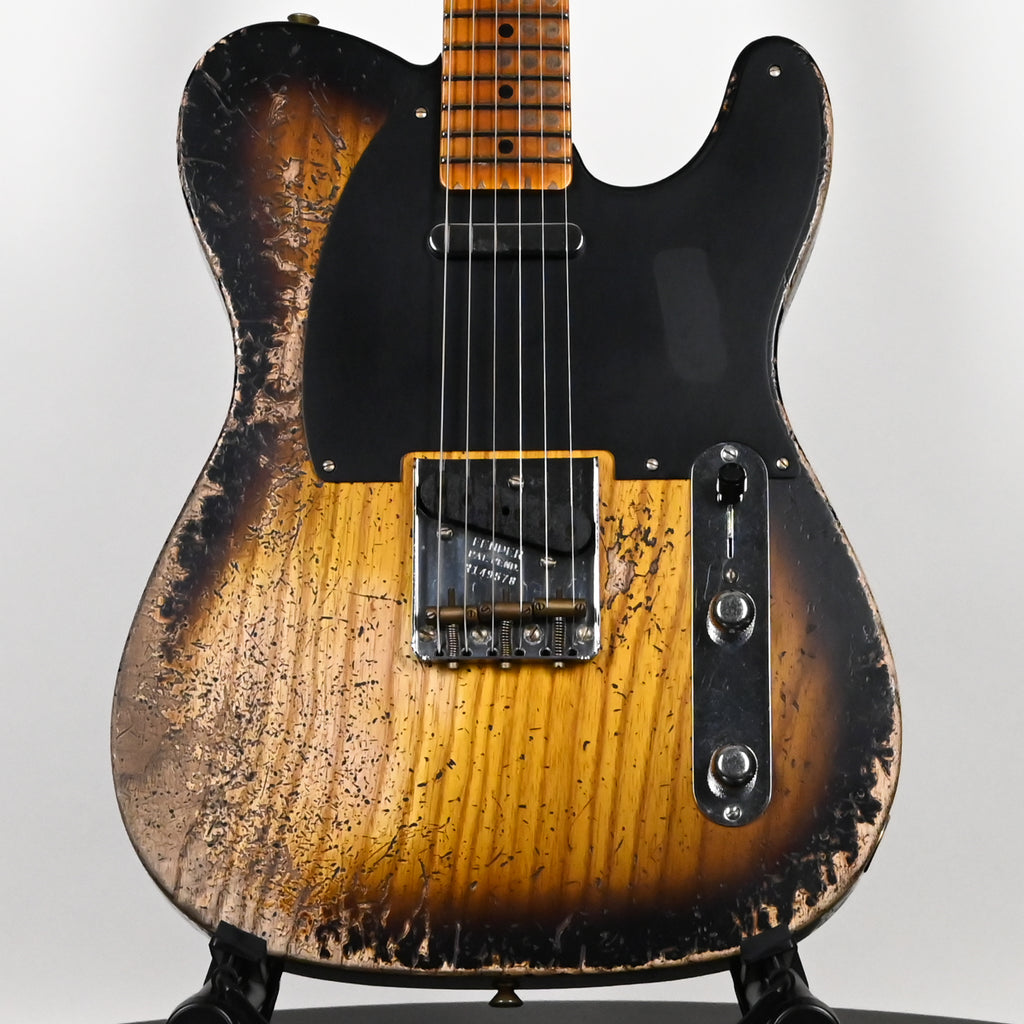 Fender Custom Shop '52 Telecaster Super Heavy Relic- Aged Black 2026 (R149578)