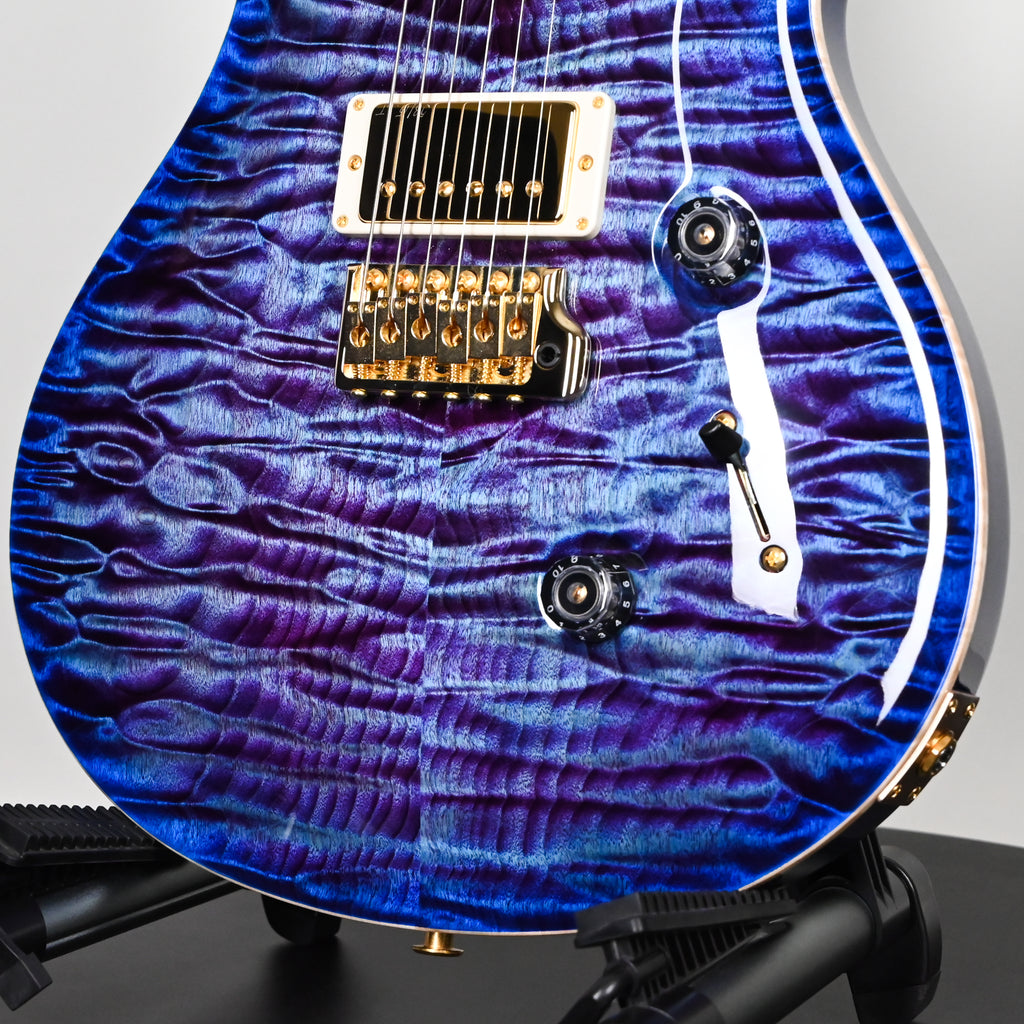 PRS Custom 24 Wood Library w/ 10-Top, Brazilian Rosewood, & 58/15 LT Pickups- Violet Blue Burst 2026 (0423892)