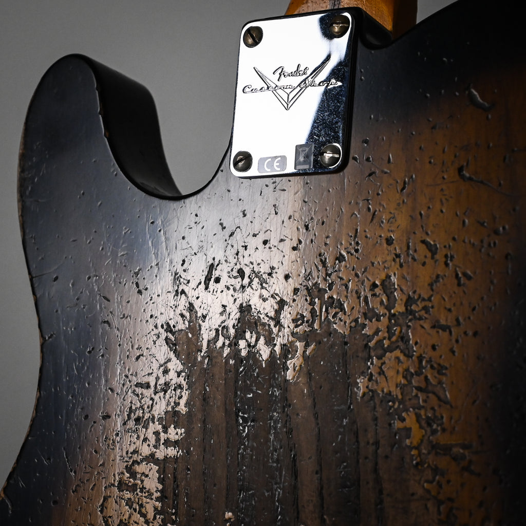 Fender Custom Shop '52 Telecaster Super Heavy Relic- Aged Black 2026 (R149578)