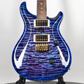 PRS Custom 24 Wood Library w/ 10-Top, Brazilian Rosewood, & 58/15 LT Pickups- Violet Blue Burst 2026 (0423892)