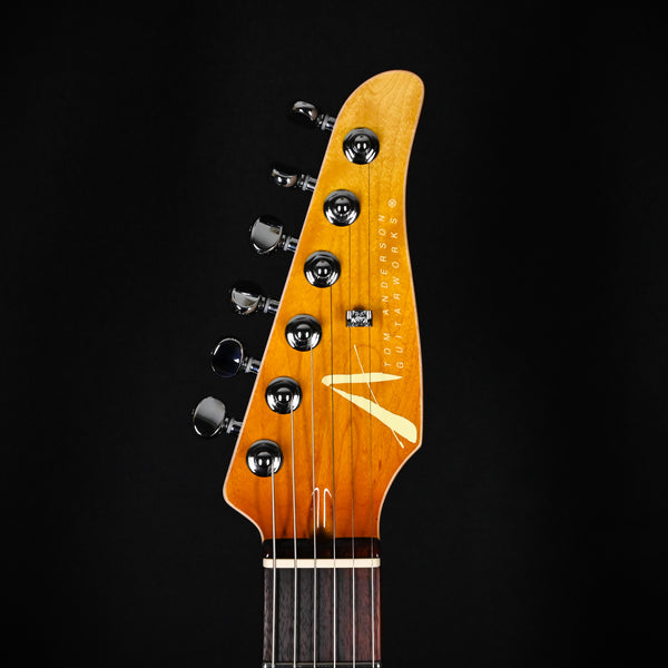 Tom Anderson Custom Drop Top Electric Guitar- Honey Surf w/ Binding 2025 (10-10-25A)