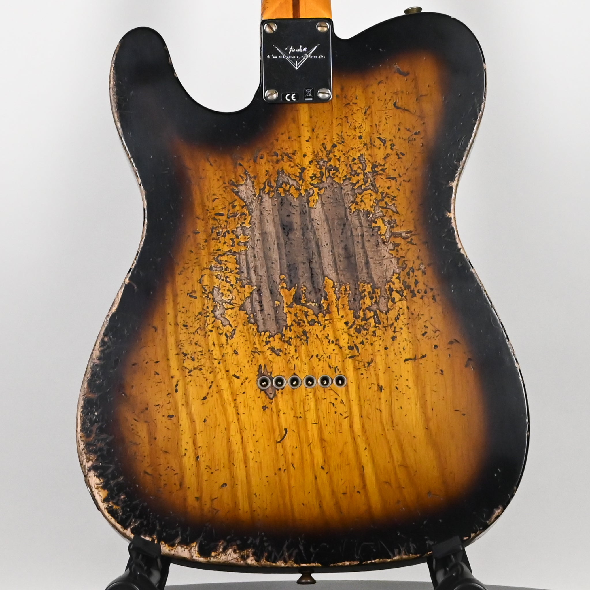 Fender Custom Shop '52 Telecaster Super Heavy Relic- Aged Black 2026 (R149578)