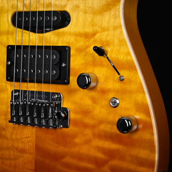 Tom Anderson Custom Drop Top Electric Guitar- Honey Surf w/ Binding 2025 (10-10-25A)