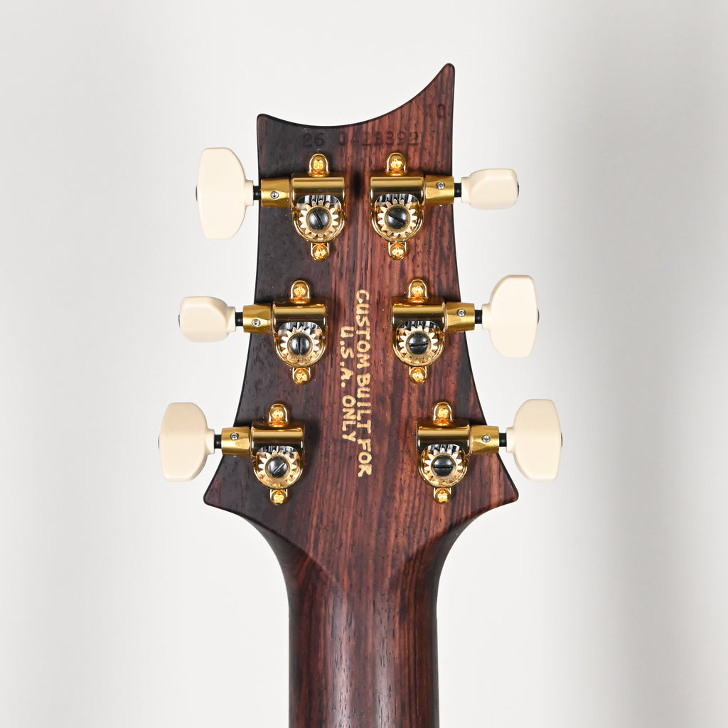 PRS Custom 24 Wood Library w/ 10-Top, Brazilian Rosewood, & 58/15 LT Pickups- Violet Blue Burst 2026 (0423892)