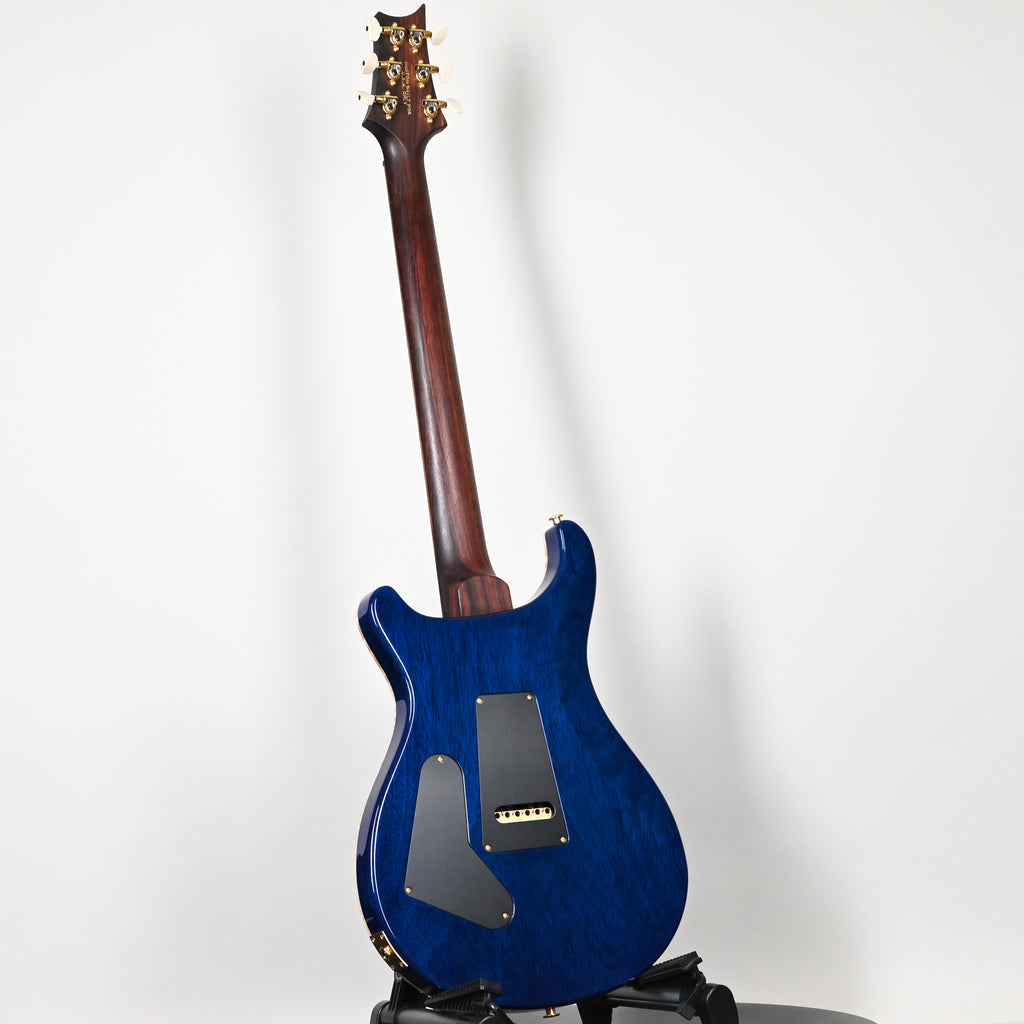 PRS Custom 24 Wood Library w/ 10-Top, Brazilian Rosewood, & 58/15 LT Pickups- Violet Blue Burst 2026 (0423892)