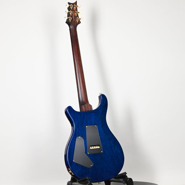 PRS Custom 24 Wood Library w/ 10-Top, Brazilian Rosewood, & 58/15 LT Pickups- Violet Blue Burst 2026 (0423892)