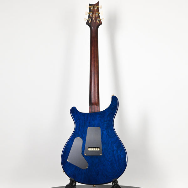 PRS Custom 24 Wood Library w/ 10-Top, Brazilian Rosewood, & 58/15 LT Pickups- Violet Blue Burst 2026 (0423892)