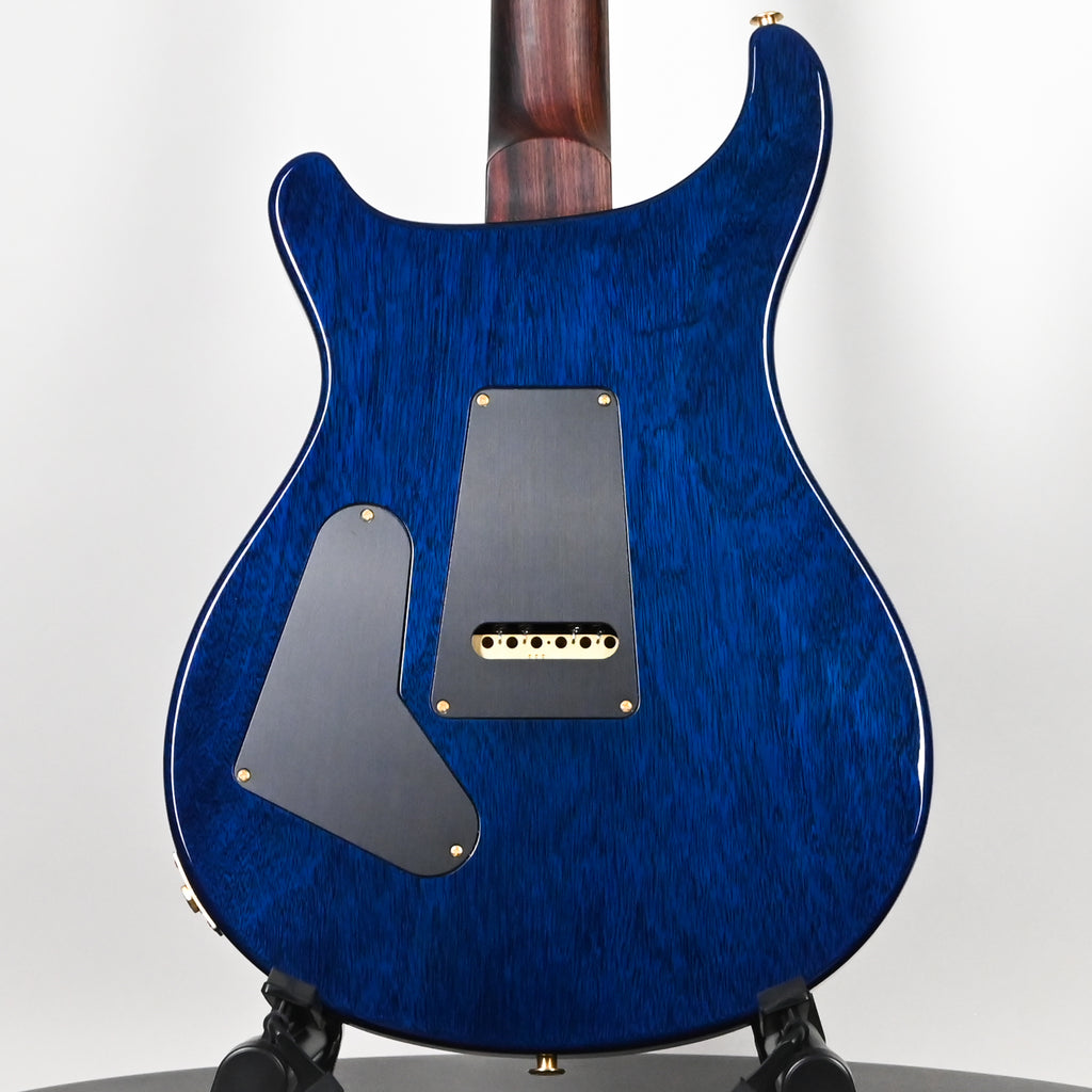 PRS Custom 24 Wood Library w/ 10-Top, Brazilian Rosewood, & 58/15 LT Pickups- Violet Blue Burst 2026 (0423892)