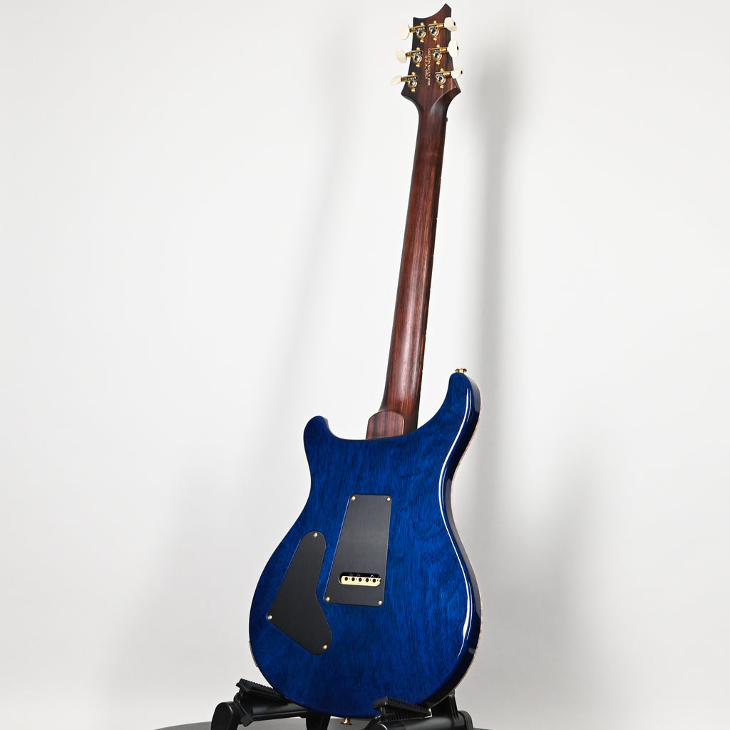 PRS Custom 24 Wood Library w/ 10-Top, Brazilian Rosewood, & 58/15 LT Pickups- Violet Blue Burst 2026 (0423892)