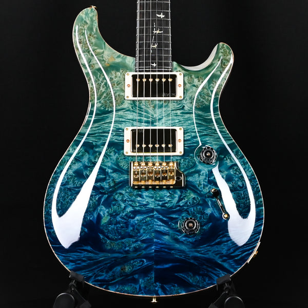 PRS Private Stock #11847 Custom 24 w/ Brazilian Rosewood Electric Guitar- Turquoise Faded/ White Wash with Matching Grainfill 2025 (0409843)