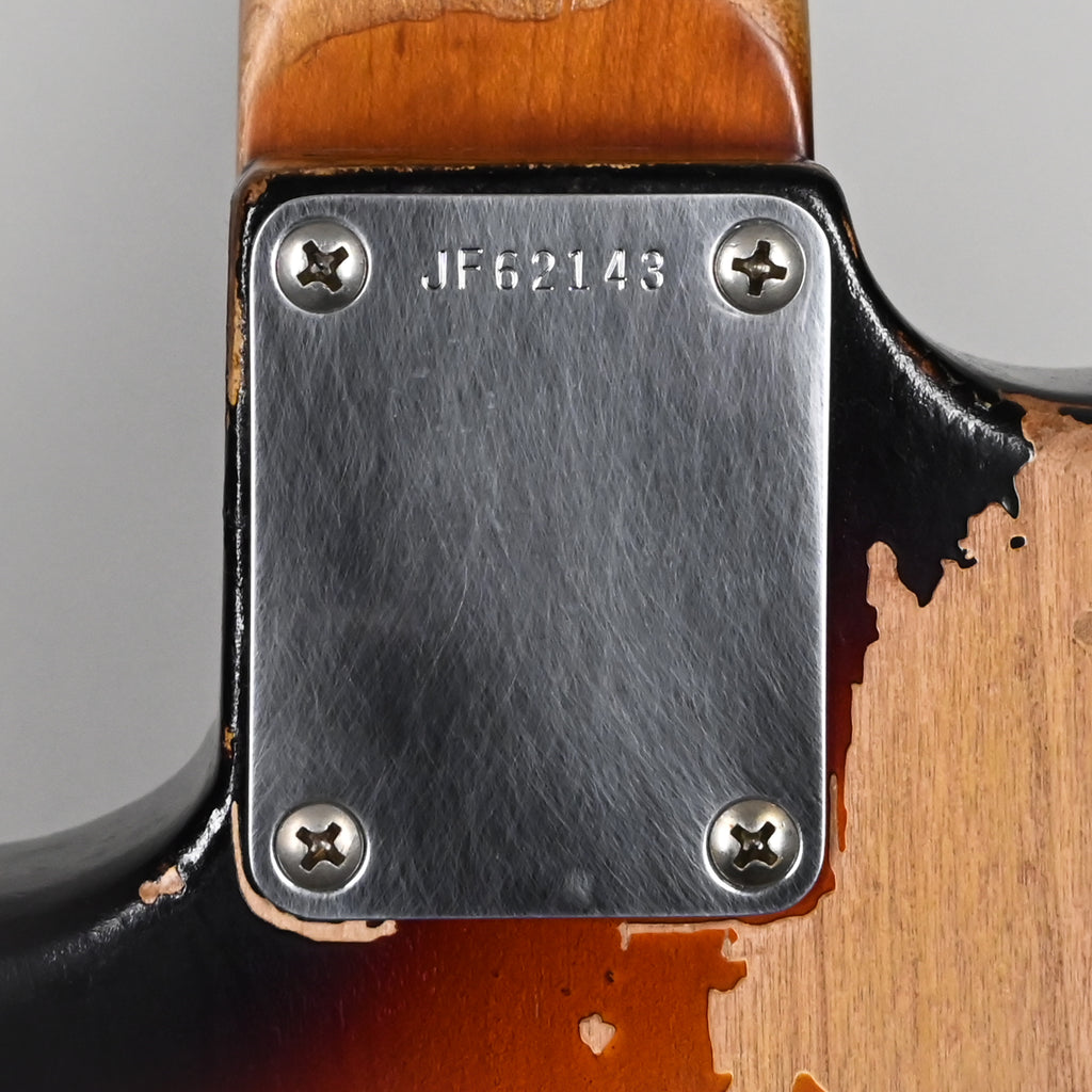 Fender Custom Shop Limited Edition Mastebuilt Paul Waller John Frusciante Stratocaster- 3 Color Sunburst 2026 (JF62143)