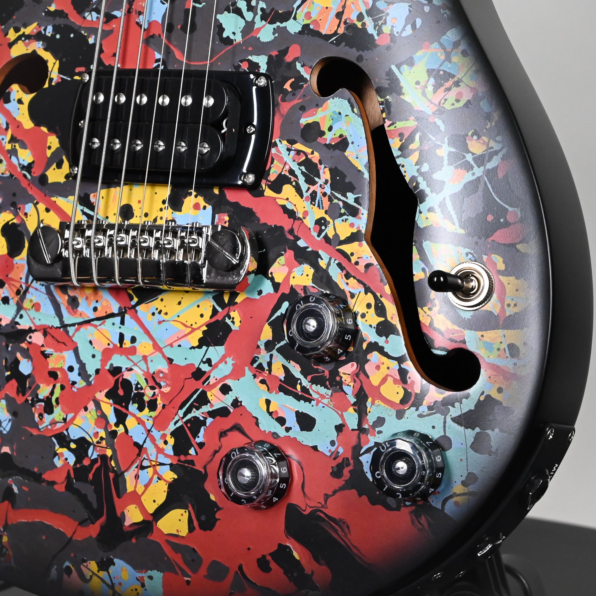 PRS SE Ed Sheeran Hollowbody I Piezo Baritone Electric Guitar- Cosmic Splash 2026 (CTIH087001)