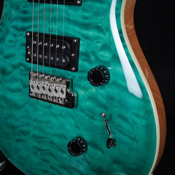 PRS SE Custom 24 Quilted Turquoise (CTIF048563)