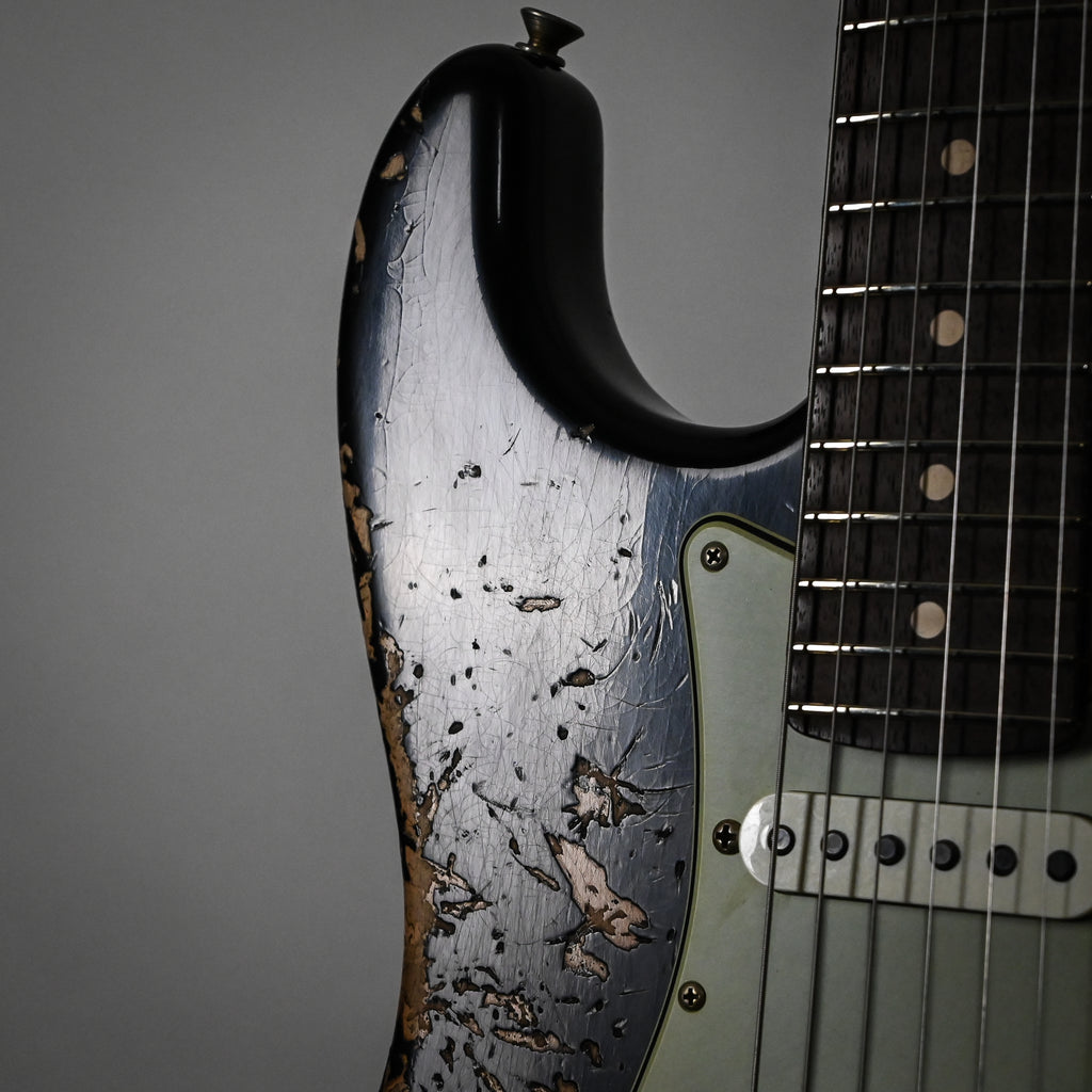 Fender Custom Shop '62 Stratocaster HSS Heavy Relic- Black 2026 (R148053)