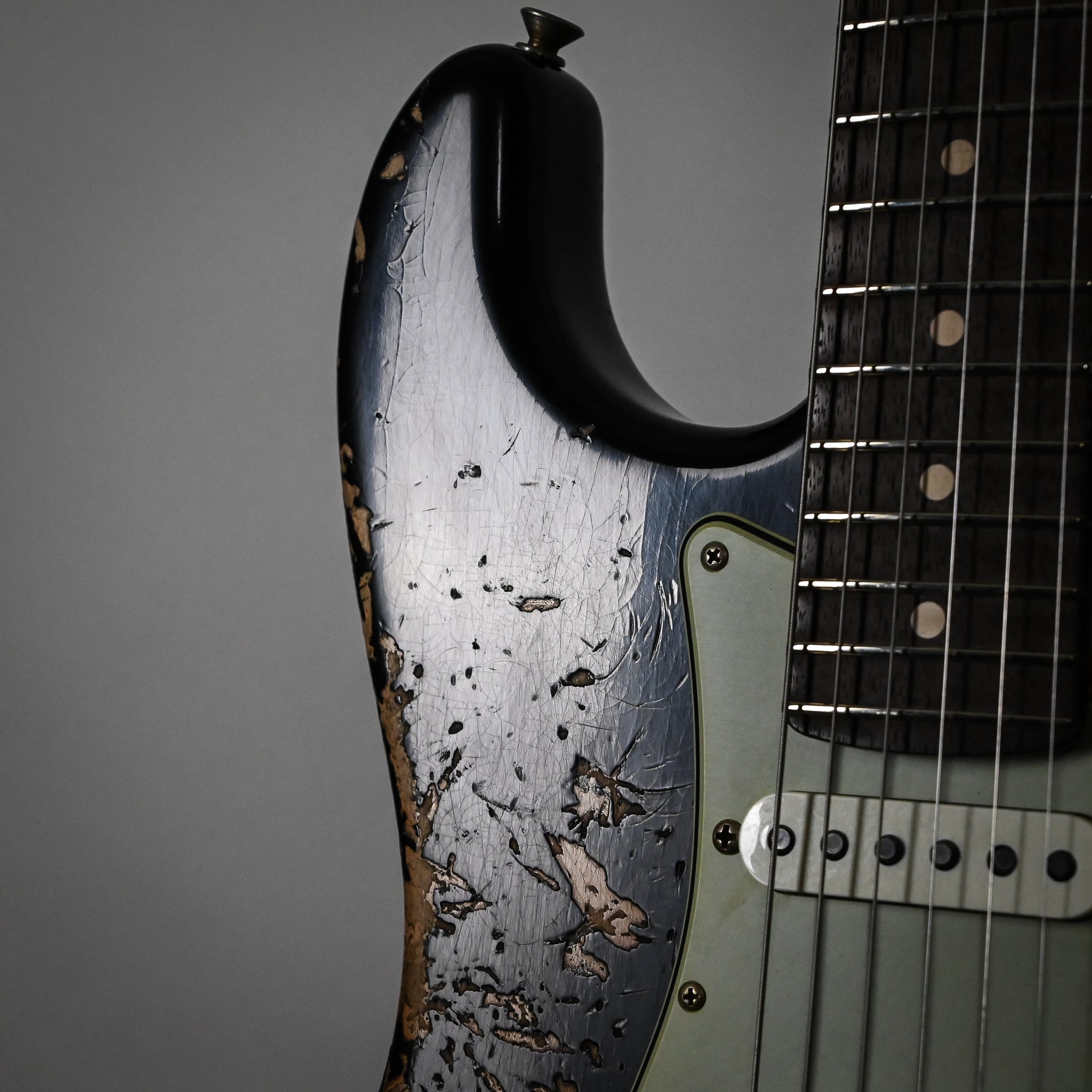 Fender Custom Shop '62 Stratocaster HSS Heavy Relic- Black 2026 (R148053)