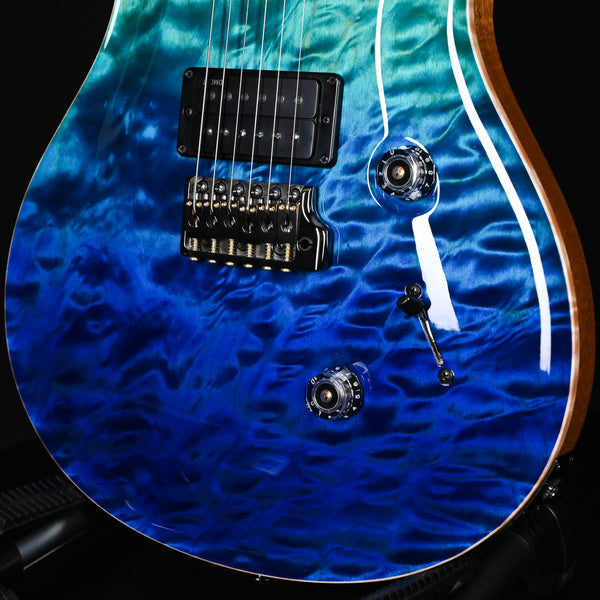 PRS Custom 24 Wood Library w/ 10-Top, Brazilian Rosewood, & DMO Pickups- Blue Fade 2025 (0406649)