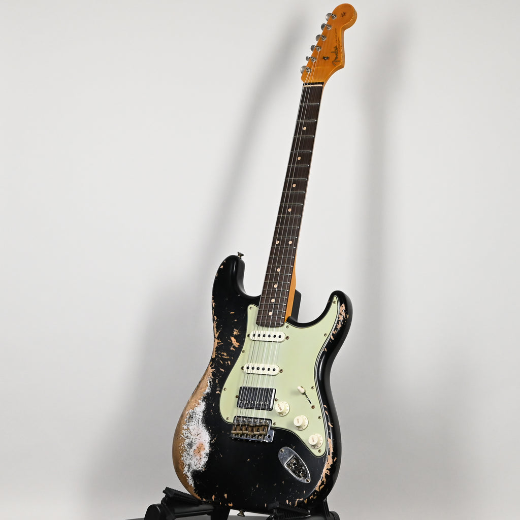 Fender Custom Shop '62 Stratocaster HSS Heavy Relic- Black 2026 (R148053)